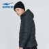 Hongxing Erke 2018 quần áo cotton nam mới áo khoác chống gió ấm áp cho nam quần áo thể thao cotton giản dị