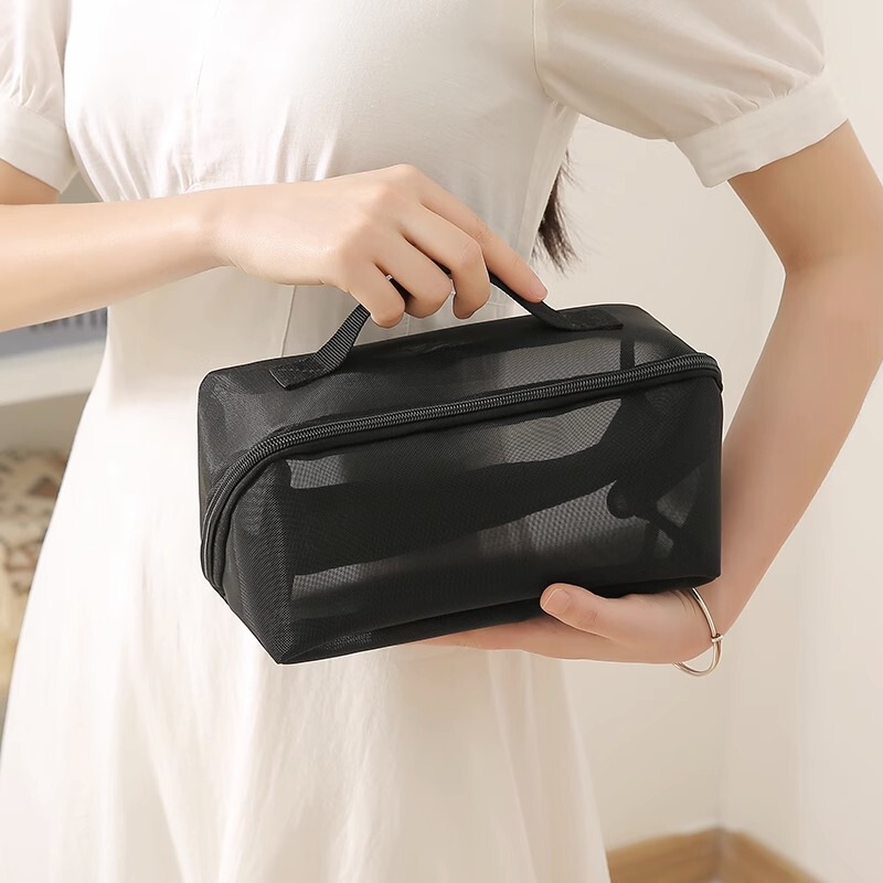 The Suitcase Can Be Hung, and It Is a Simple, Large-Capacity, Compressed, Portable Small Cosmetic and Toiletry Bag, Storage Bag, Makeup Bag
