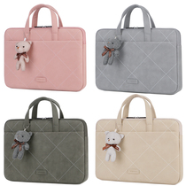 Laptop laptop bag female 15 6 inch Lenovo small new Apple Xiaomi 13 3 Huawei 14 Dell HP male