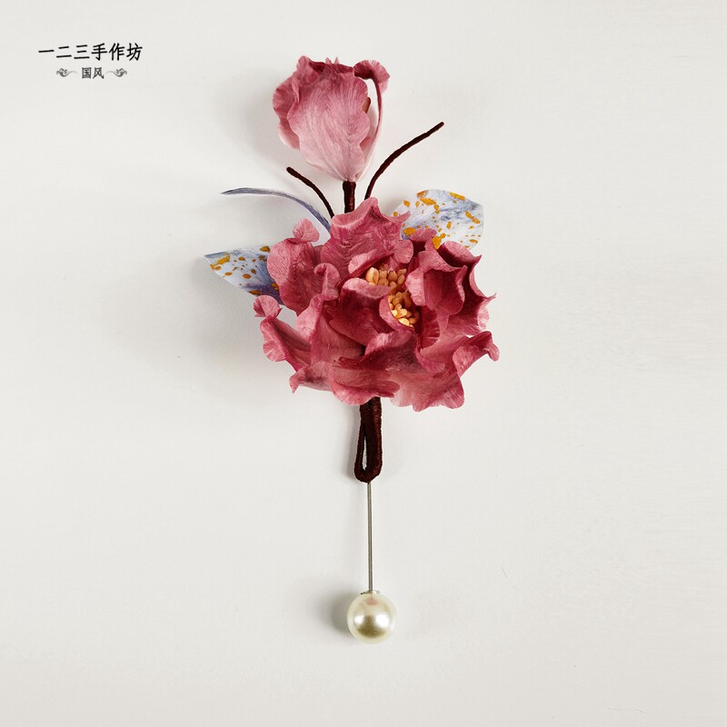 First, second and third hand workshop丨niao niao丨velvet flower