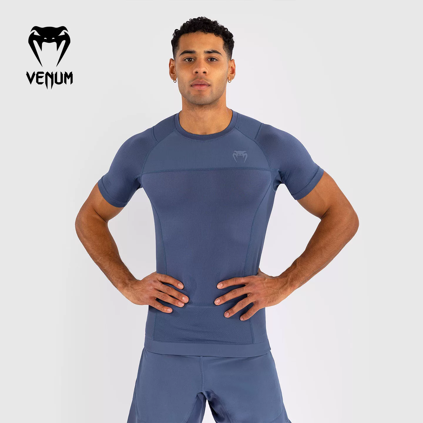 Футболка для борьбы VENUM Venom с короткими рукавами, анти-износостоятельная одежда для джиу-джитсу, мужская спортивная верхняя одежда G-Fit Air