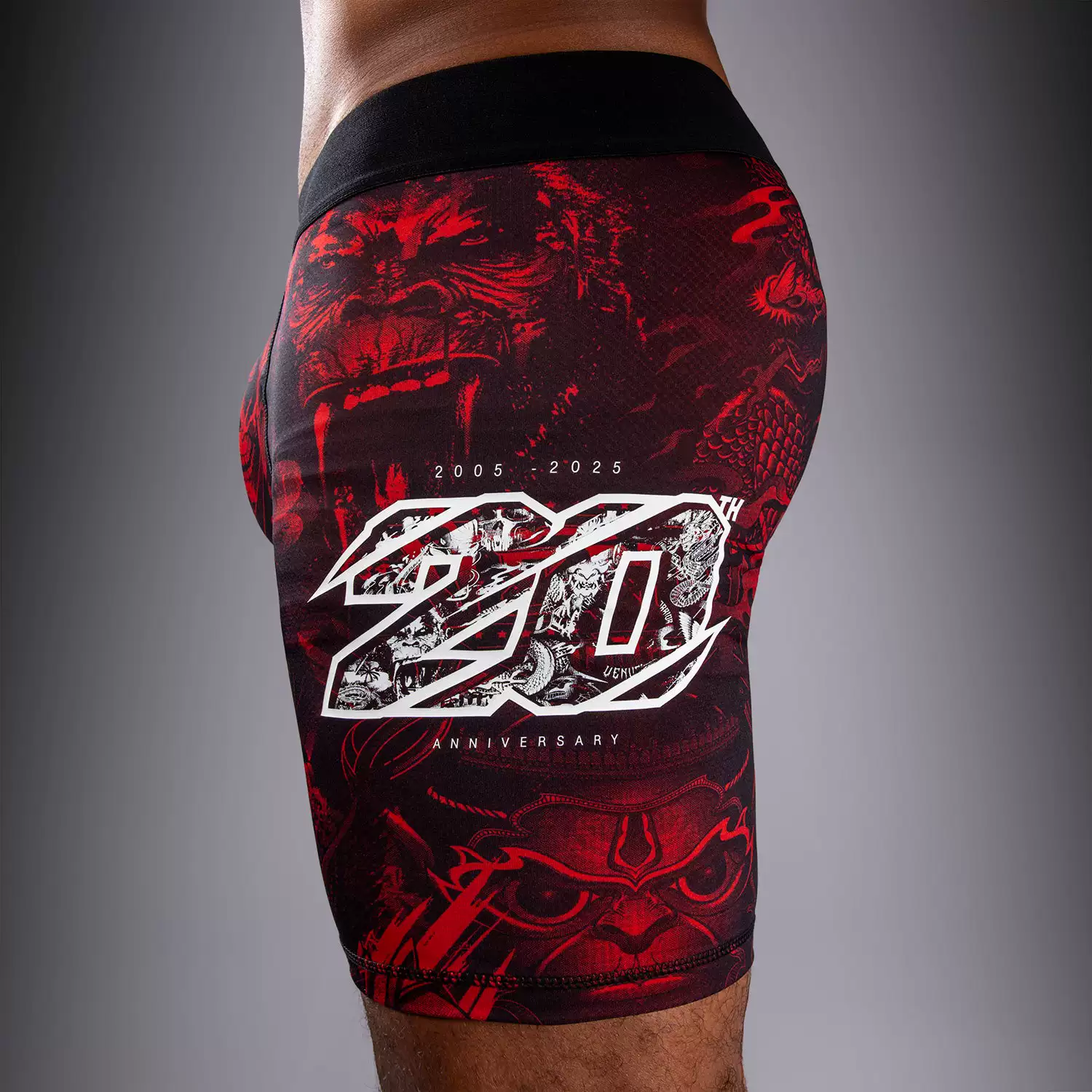 Venum 20th Anniversary Men's Tight Shorts Boxing Fighting Throwing Training Running Fitness