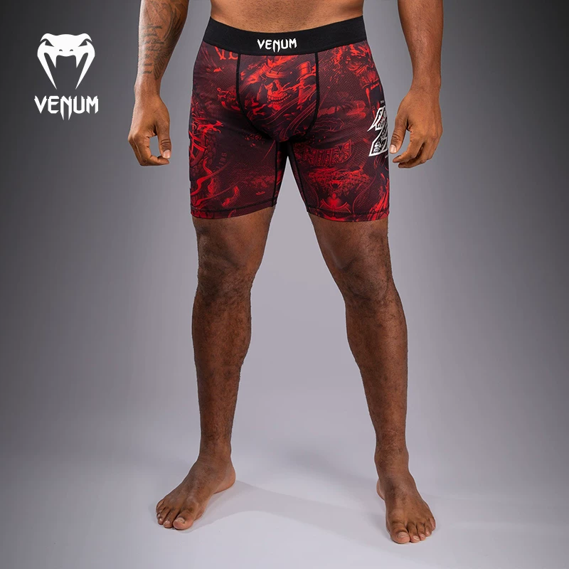 Venum 20th Anniversary Men's Tight Shorts Boxing Fighting Throwing Training Running Fitness