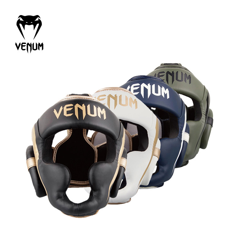 VENUM Venom Elite Head Guard Boxing Sanda Training Taekwondo Helmet Fighting Head Guard