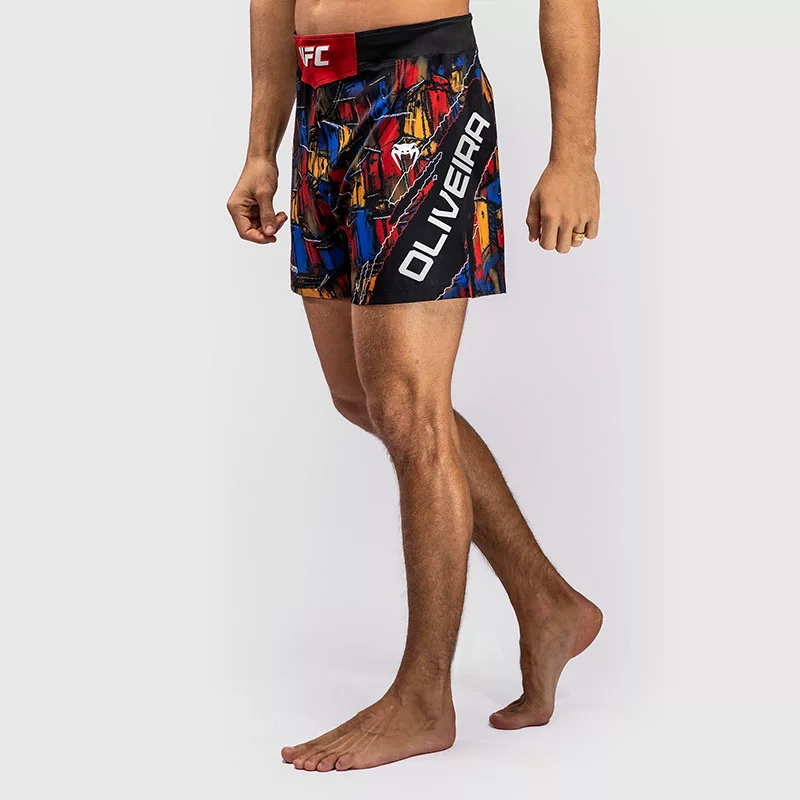 Короткие мужские боксёрские шорты VENUM Venom UFC Чарльз Оливейра для ММА, тайский бокс, бокс, боксировочные шорты