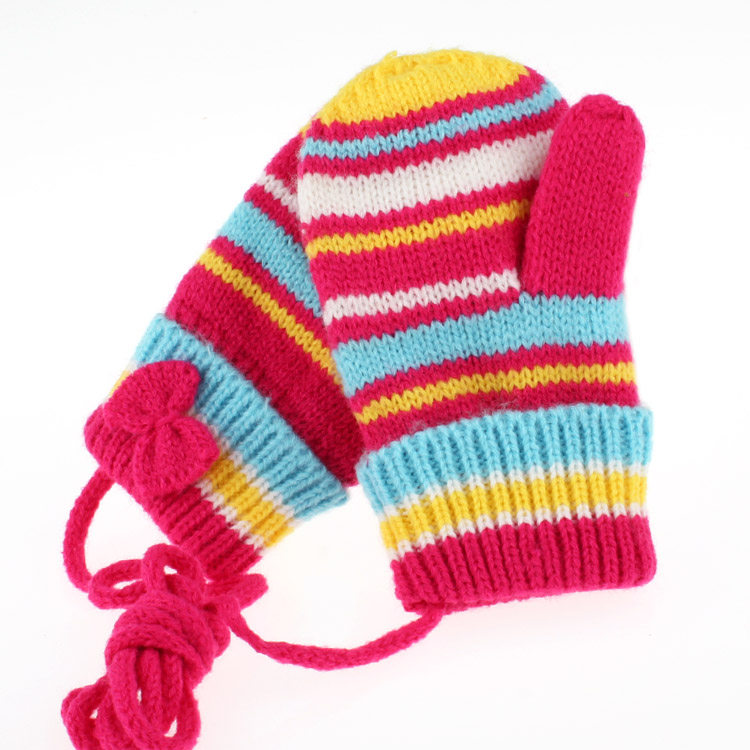 Gants pour fille en de laine - Ref 2150024 Image 10