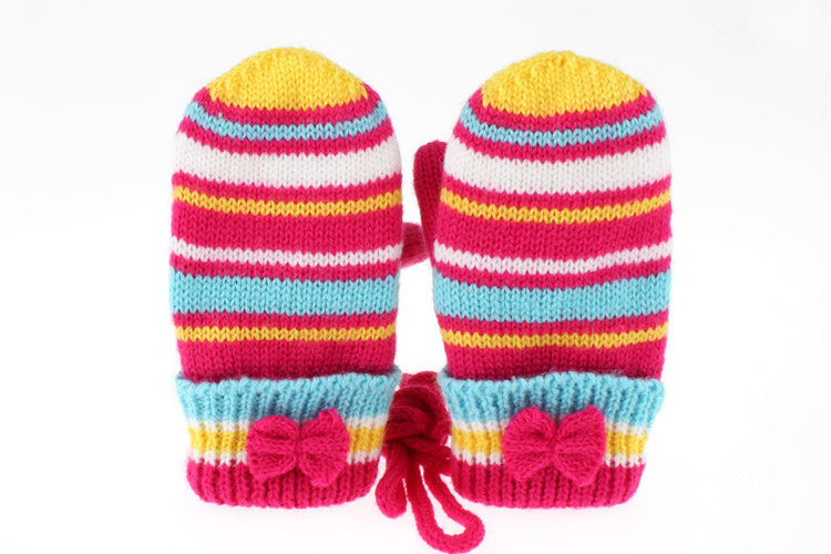 Gants pour fille en de laine - Ref 2150024 Image 9