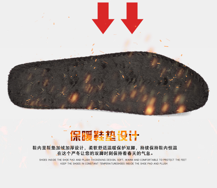 Giày vải nam mùa thu đông 2018 cộng với giày nhung ấm áp cho nam Bàn đạp lười giày cũ giày vải Bắc Kinh giày thể dục