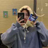 Tide, демисезонная толстовка с капюшоном, японский лонгслив, куртка, увеличенная толщина, в корейском стиле