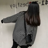 Демисезонная толстовка, тонкий брендовый лонгслив, свободный крой