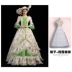 đầm cổ vuông tay phồng dài Vatican Con Cáo Châu Âu Retro Triều Đình Đầm Studio Chụp Ảnh Hoàng Gia Châu Âu Đầm Chụp Ảnh Trang Phục Sân Khấu Trang Phục Nữ váy dài đẹp Váy dài