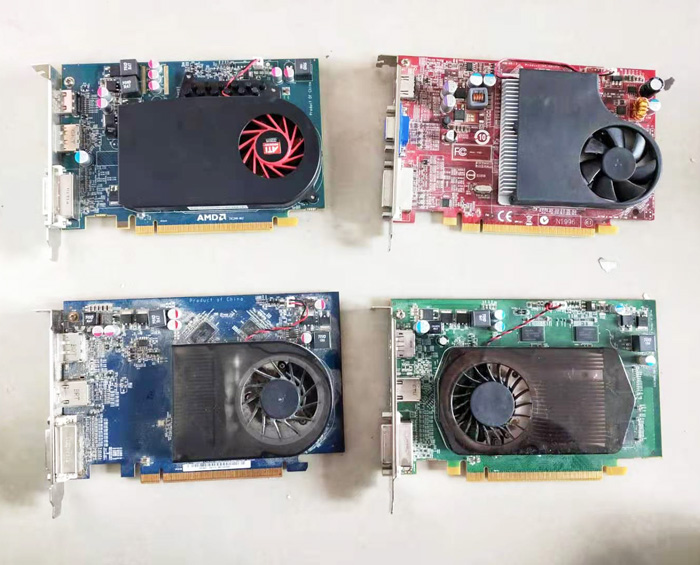 Brand Machine Dismantling HD5570 HD5570 HD5670 HD6570 1G 128 Bits Game Graphics Card HDMI DP HD Mouth