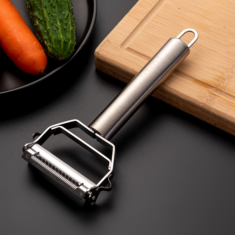 German stainless steel paring knife scraping leather knife fruit skinning knife potatoes paring theorizer multifunctional household melon and fruit planing