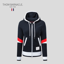  THOM BARNACLE official direct-sale hoodie womens blue national tide TB light luxury loose casual sportswear