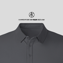 A KNACKFUSS official 2022 new spring mens fashion trends pure colour POLO fir short sleeve T-shirt