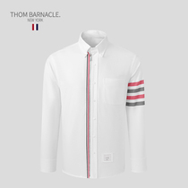THOM BARNACLE official shirt men 2021 tb light luxury fashion trendy handsome striped top
