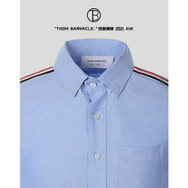 THOM BARNACLE OFFICIAL POSITIVE SHIRT MALE 2021 LIGHT AND LUXURIOUS Business Casual Youth Inch