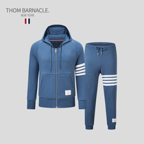 THOM BARNACLE official plus size suit men tb winter Tide brand fashion foreign style hooded casual wear