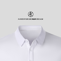 A KNACKFUSS official 2022T shirt new summer personality Abstract back large printed POLO shirt