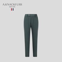 AKNACKFUSS light extravagant tide card Western pants for men 2021 fall striped embroidery business casual workout pants