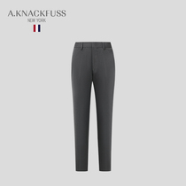 AKNACKFUSS light extravagant tide cards Western pants men 2021 fall new texture Trendy Fashion Trendy Pants