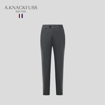 AKNACKFUSS light extravagant tide cards Western pants men 2021 fall thickened wide strips of fashion trendy body pants