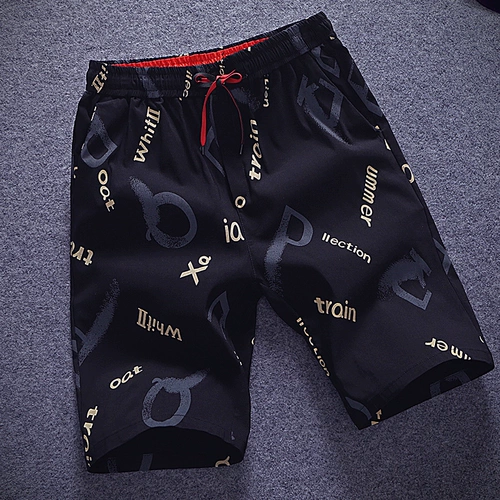 Мужские летние шорты, трендовые штаны, пляжная летняя одежда для отдыха, оверсайз