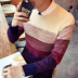 Áo len nam mùa đông Áo len cổ tròn Xu hướng áo len cá tính Học sinh Áo len nam dày Áo khoác nam quần áo thời trang Cardigan