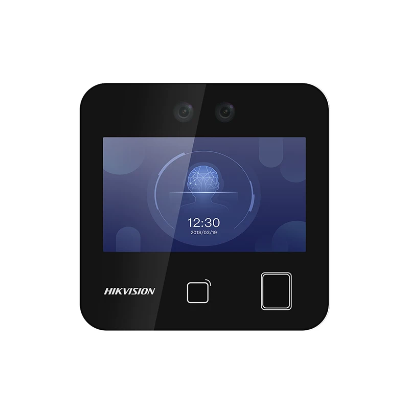 Hikvision распознавание лица доступ контроль посещаемость все-в-одном сканер лица отпечаток пальца штампование служба K1T343M