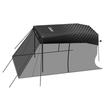 3W outdoor car rear canopy vinyl sunscreen camping tent trunk car side canopy camping sunshade anti-mosquito tent