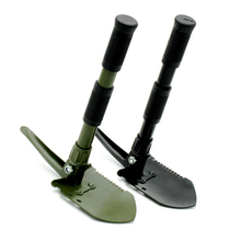 Outdoor Tools Suit Engineering Soldiers Shovel Multifunction Iron Shovel Small Number Folding Shovels China Portable Hoe Head Dug for Fishing