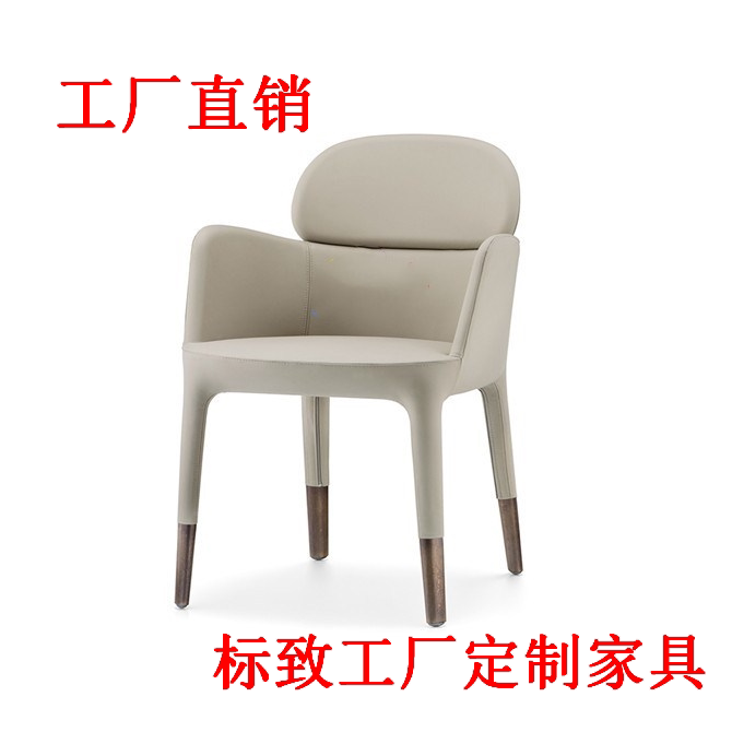 Brief Modern Glass Fiber Casual Chair Dining Chair Designer High Back Armchair Hotel Decent Board Room Reception Negotiation Chair