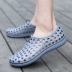 Giày mùa hè 2019 mới sandal nam sandal phiên bản Hàn Quốc của giày lỗ trượt mang giày Xixi giày đi biển shop giày nam Sandal