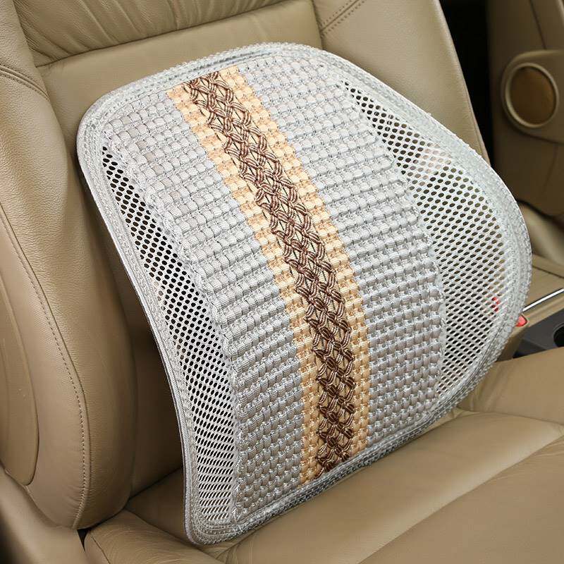 Car Load Waist Backrest Universal Waist Cushion Summer Home Office Seat Breathable Double Back Cushion Ventilation Hard