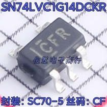 New original SN74LVC1G14DCKR screen printing SC70-5 single - way Schmidt triggers the inverter
