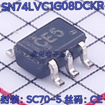 New original SN74LVC1G08DCKR screen printing CE package SC70-5 single 2 input 10