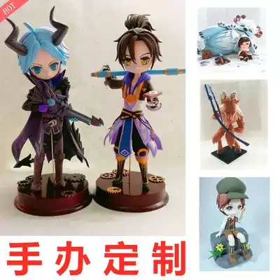 King Model Custom League of Legends LOL World of Warcraft dolls to customize Q version of clay Luban Wu Zetian