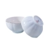 Jingdezhen bát gốm nhà underglaze màu bát cơm dày cao chống cào bộ đồ ăn gốm sứ Bộ đồ ăn Bắc Âu - Đồ ăn tối đĩa sứ trắng Đồ ăn tối