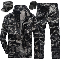 Комплект, шапка, ремень, черный орел