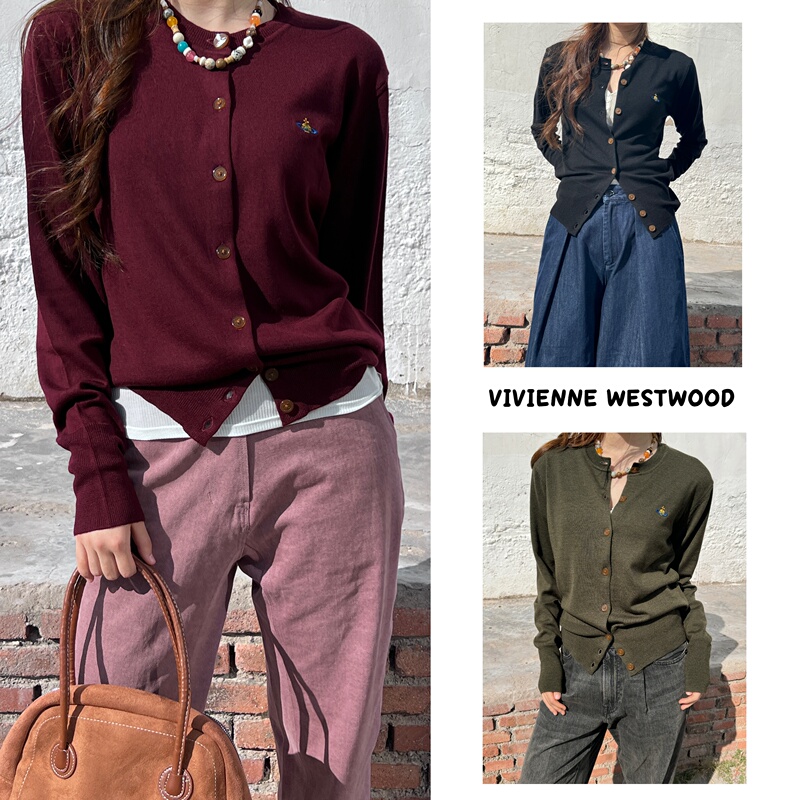 25 Autumn/Winter! Vivienne Westwood Saturn Cardigan Sweater