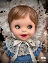 Solitary 1972 US RUBBER DOLLS 42 cm CONVERTIBLE EXPRESSION