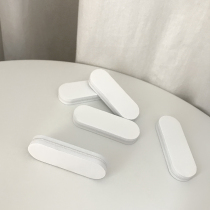 Mini-sided white polished silver bar polished pure silver anti-oxidation special polished silver bar polished bar polished brightening one