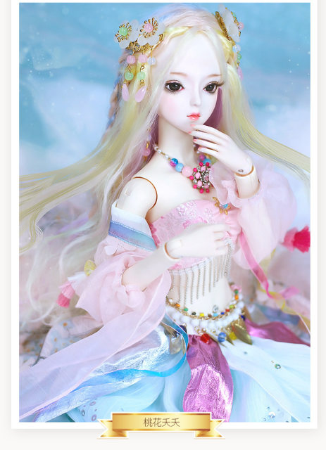 Debi Sheng Doll DF Dream Fairy Tale Peach Blossom Yaoyao Zi Yang Yan Xi Noi Dress Up ຟ້າ Princess Doll Toy