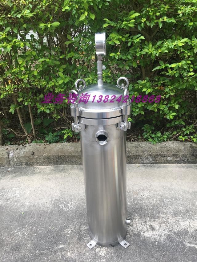 Durable no leakage quick open side entry side Out manufacturer Direct stainless steel 4 Number machine stainless steel mesh bag type filter