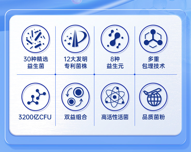 碧生源 益生菌冻干粉 20袋*3盒 双重优惠折后￥39.9包邮