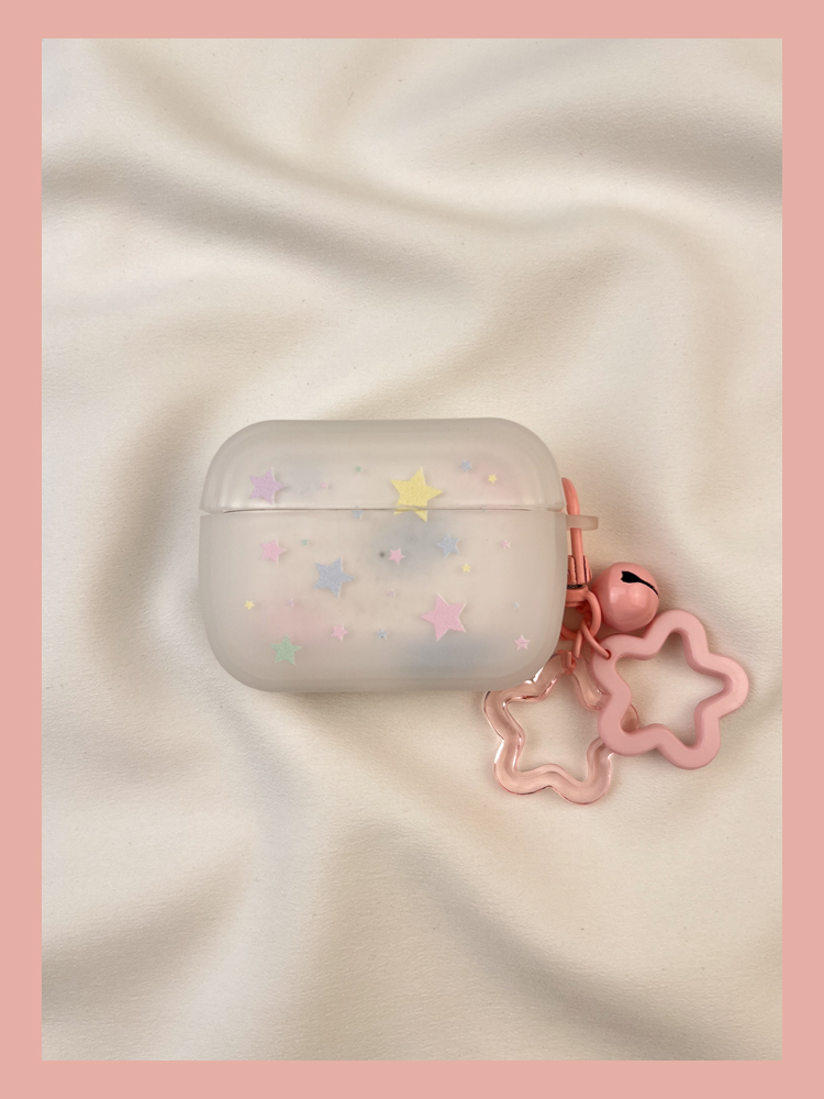 Ins Girl Heart Bunte Stern Schutzhülle 3 Geeignet für Airpods Kopfhörerhülle Zweite Drahtlose Bluetooth 1 Dritte S2_voghion.com