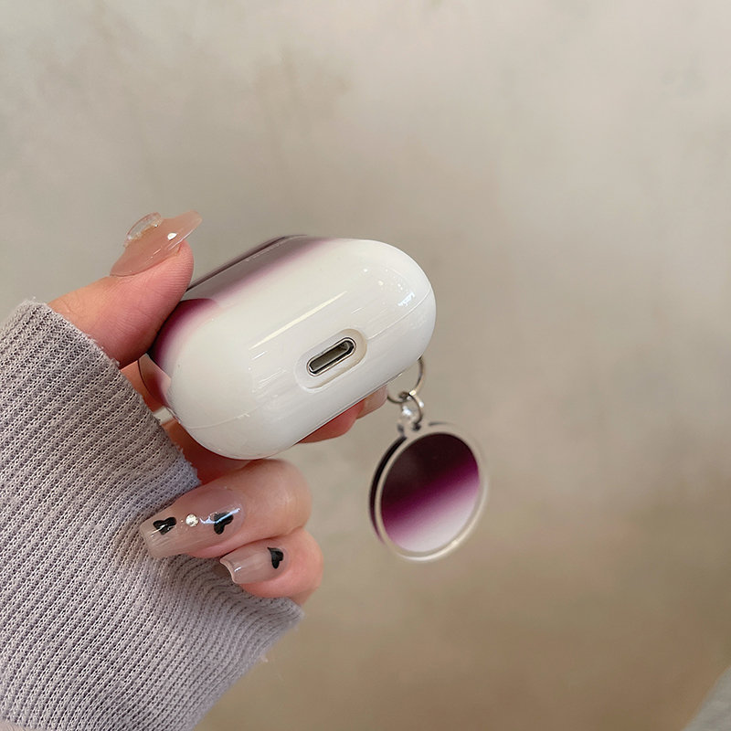 Gradienten Färben Wein Rot Schutzhülle aipods3 Pro Bluetooth 2 Kopfhörer Fall Geeignet_voghion.com