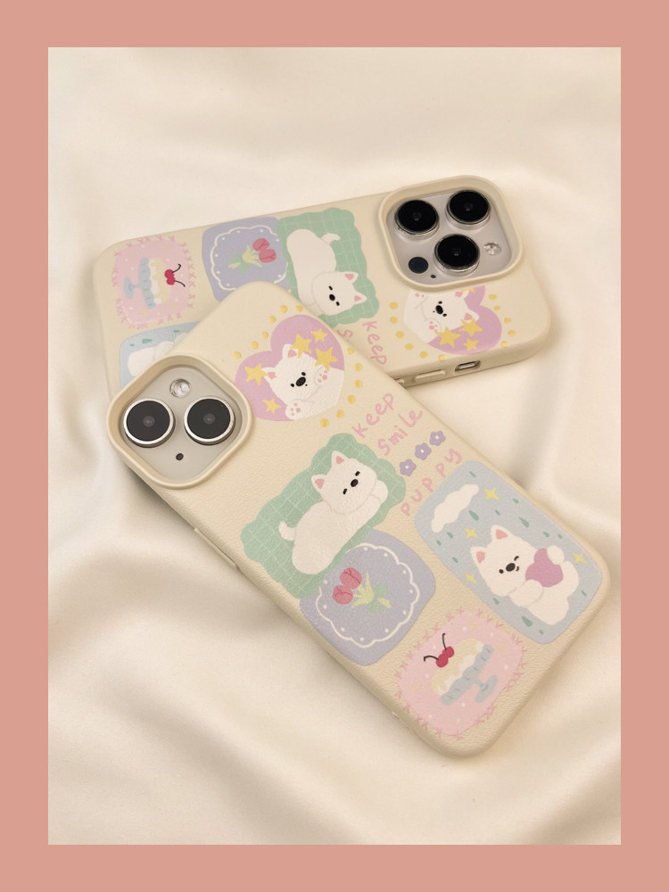 Cartoon Hunde Handyhülle Für Iphone Silikon Schutzhülle_voghion.com