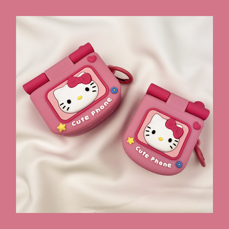 Cute Cartoon Cat Flip Phone Case Airpods4 Protective Cover Airpod3 Suitable for Apple Pro Earphone Case Second Generation Wireless Bluetooth Third Generation Aipods2 Generation Airpodpro Fourth Generation 5 Cute Cartoon Cat Flip Phone Case Airpods4 Protective Cover Airpod3 Suitable for Apple Pro Earphone Case Second Generation Wireless Bluetooth Third Generation Aipods2 Generation Airpodpro Fourth Generation 5