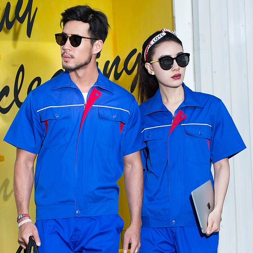 Летний тонкий износостойкий комбинезон, короткий рукав, делается под заказ